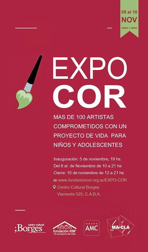 Expo-Cor en Centro Cultural Borges